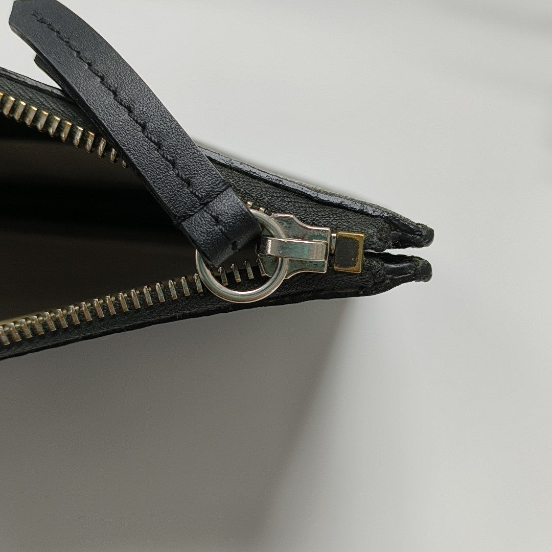 GG Supreme Monogram Coated Canvas Black