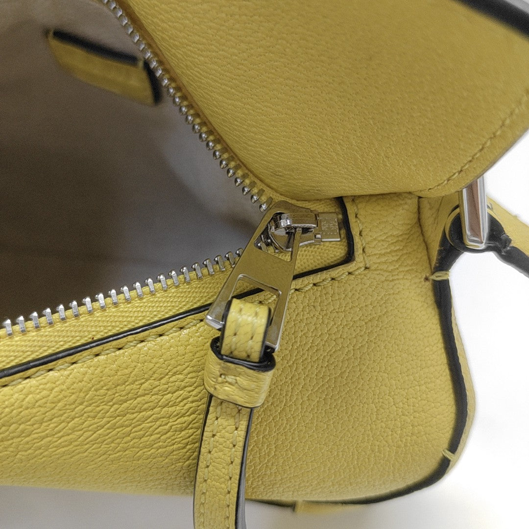 Puzzle Mini Lambskin Yellow
