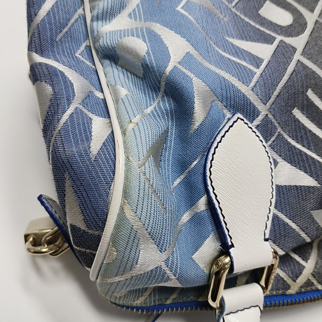 Boston Small Canvas Blue