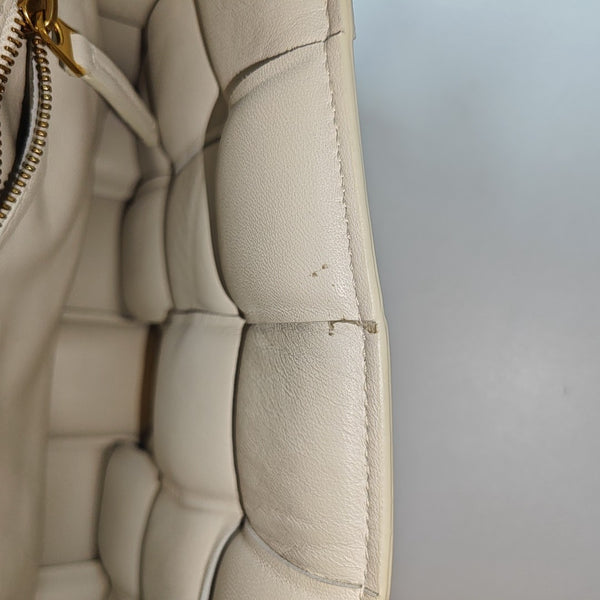 Cassette Medium Lambskin White