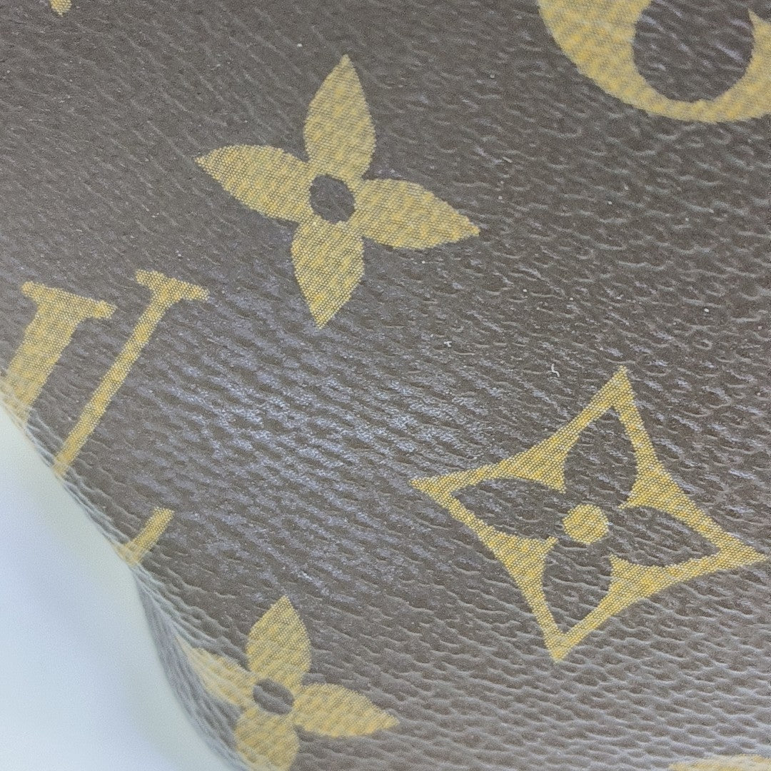 NÉONOÉ Nano Monogram Coated Canvas Brown