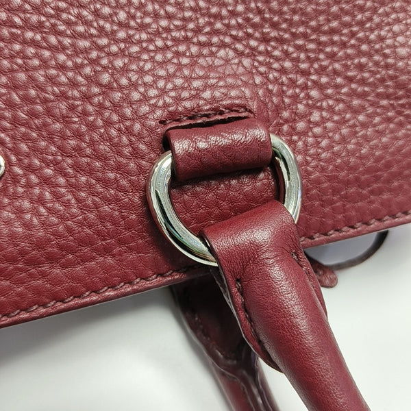 Calfskin Tote Bag Red