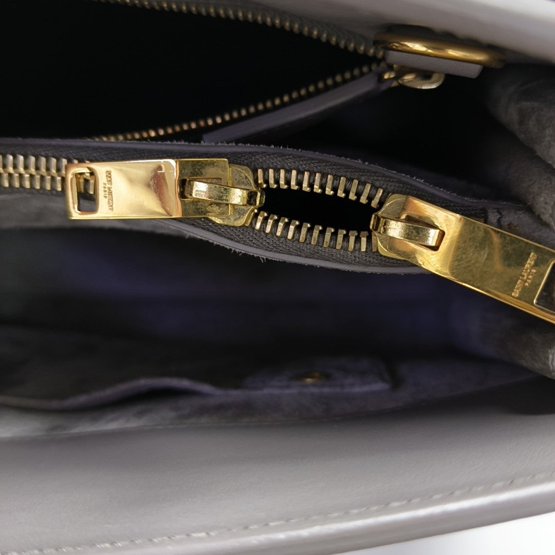 SAC DE JOUR Small Calfskin Gray