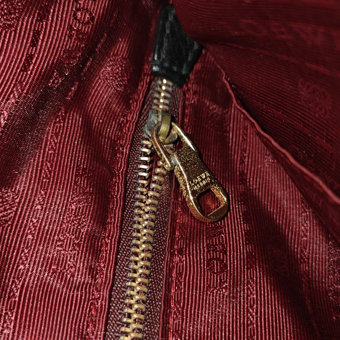Calfskin Shoulder Bag Black