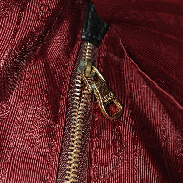 Calfskin Shoulder Bag Black