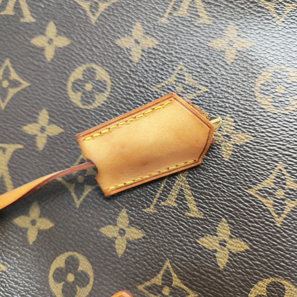 LOCKIT Monogram Coated Canvas Brown