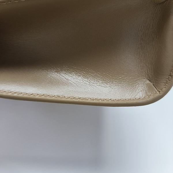 MANHATTAN Small Calfskin Beige
