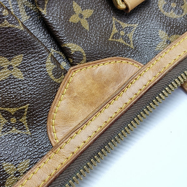 PALERMO PM Monogram Coated Canvas Brown