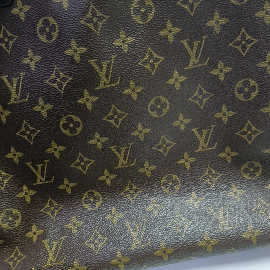 KITAN Monogram Coated Canvas Brown