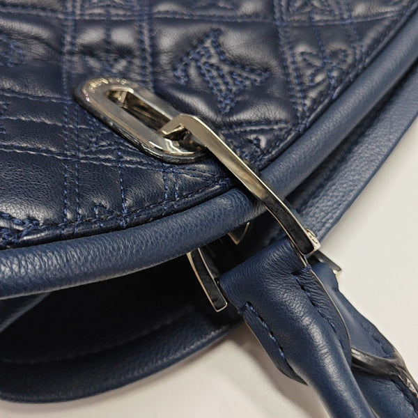 LILIA PM Monogram Calfskin Blue