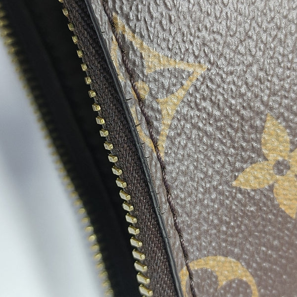 LOOP HOBO Monogram Coated Canvas Brown