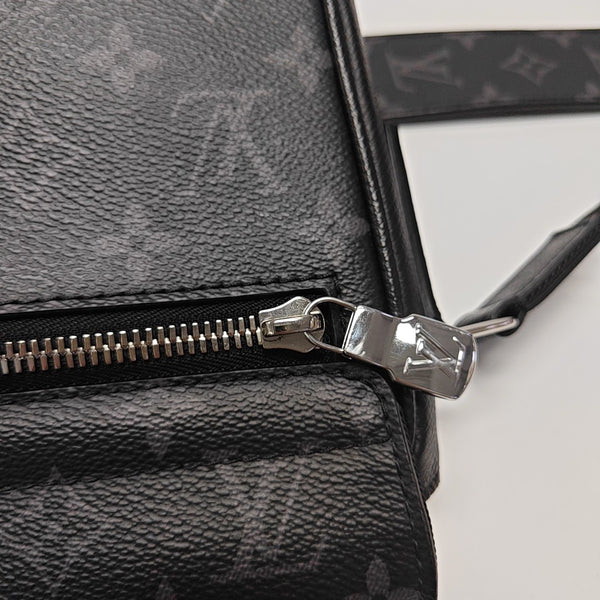 TAIGARAMA Monogram Coated Canvas Black