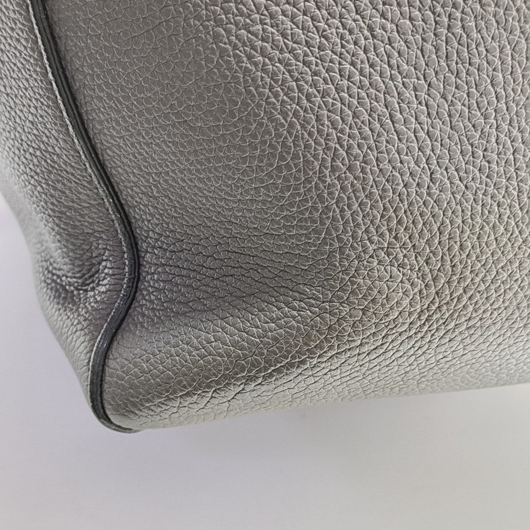 CABAS PHANTOM Small Calfskin Gray