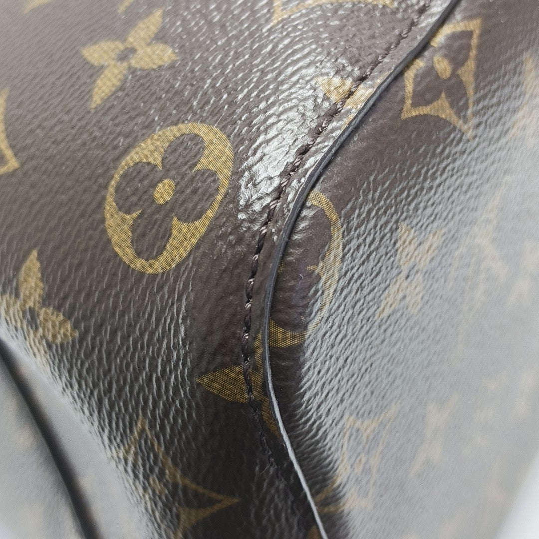 NÉONOÉ MM Monogram Coated Canvas Brown