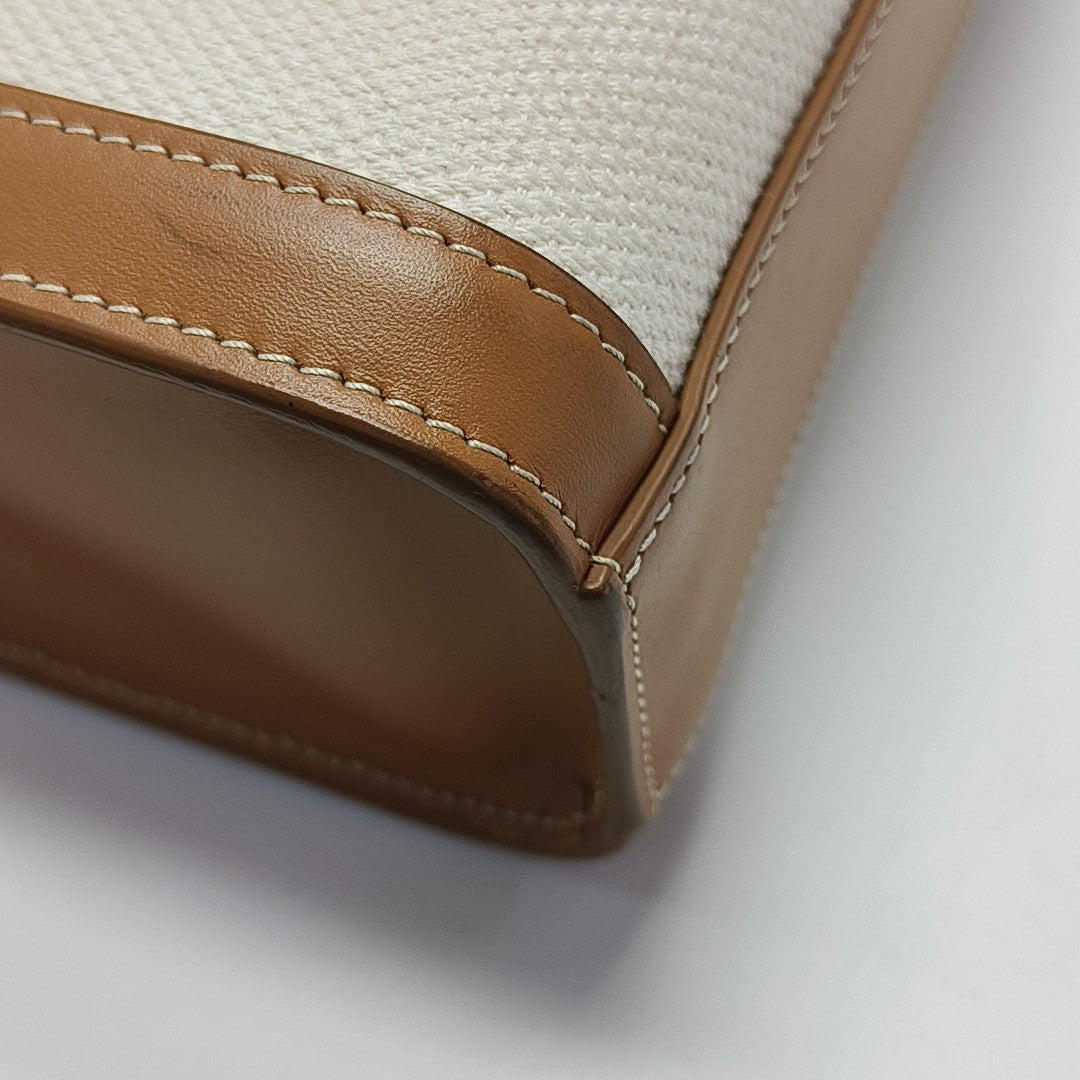 CABAS CELINE Small Canvas White