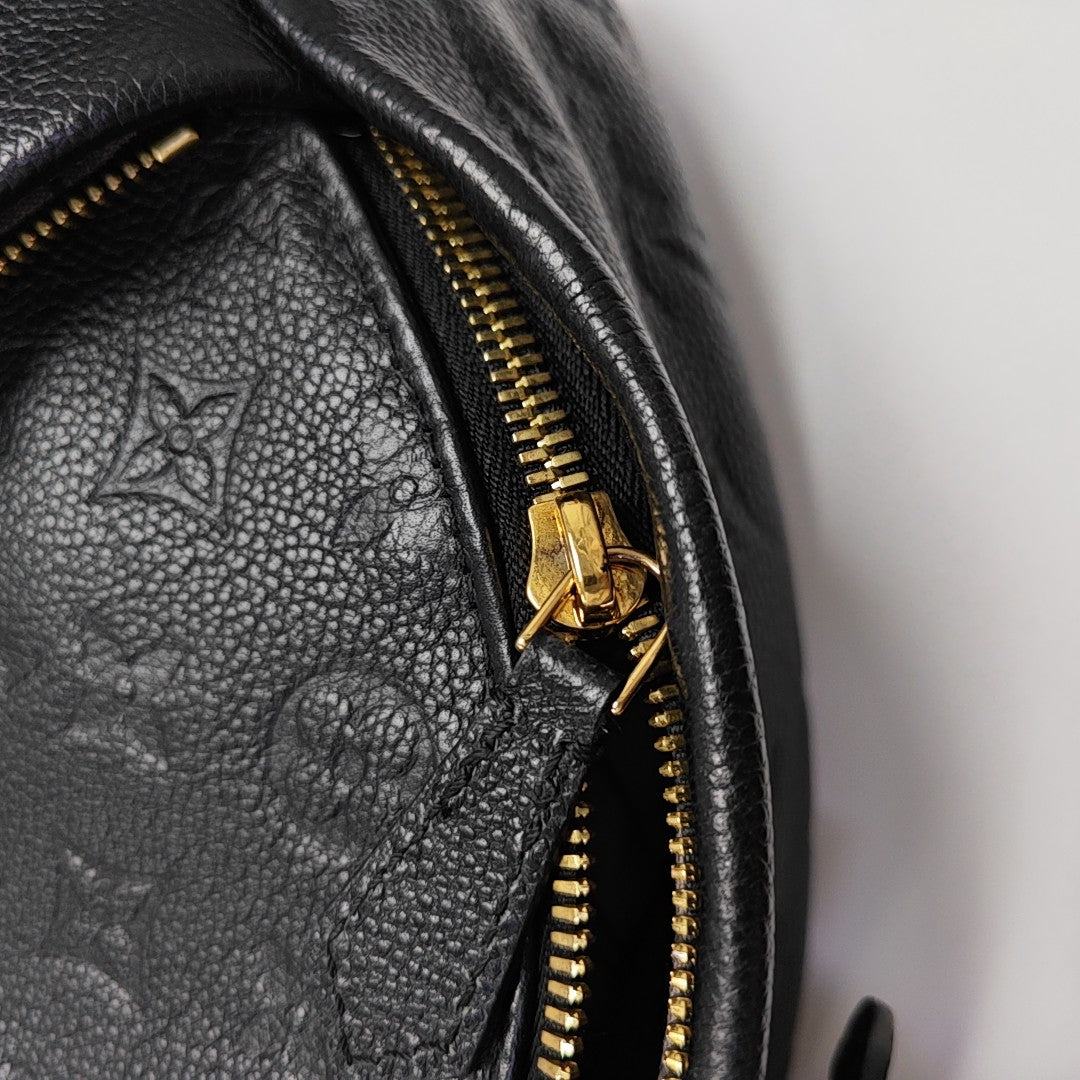 SORBONNE Monogram Calfskin Black