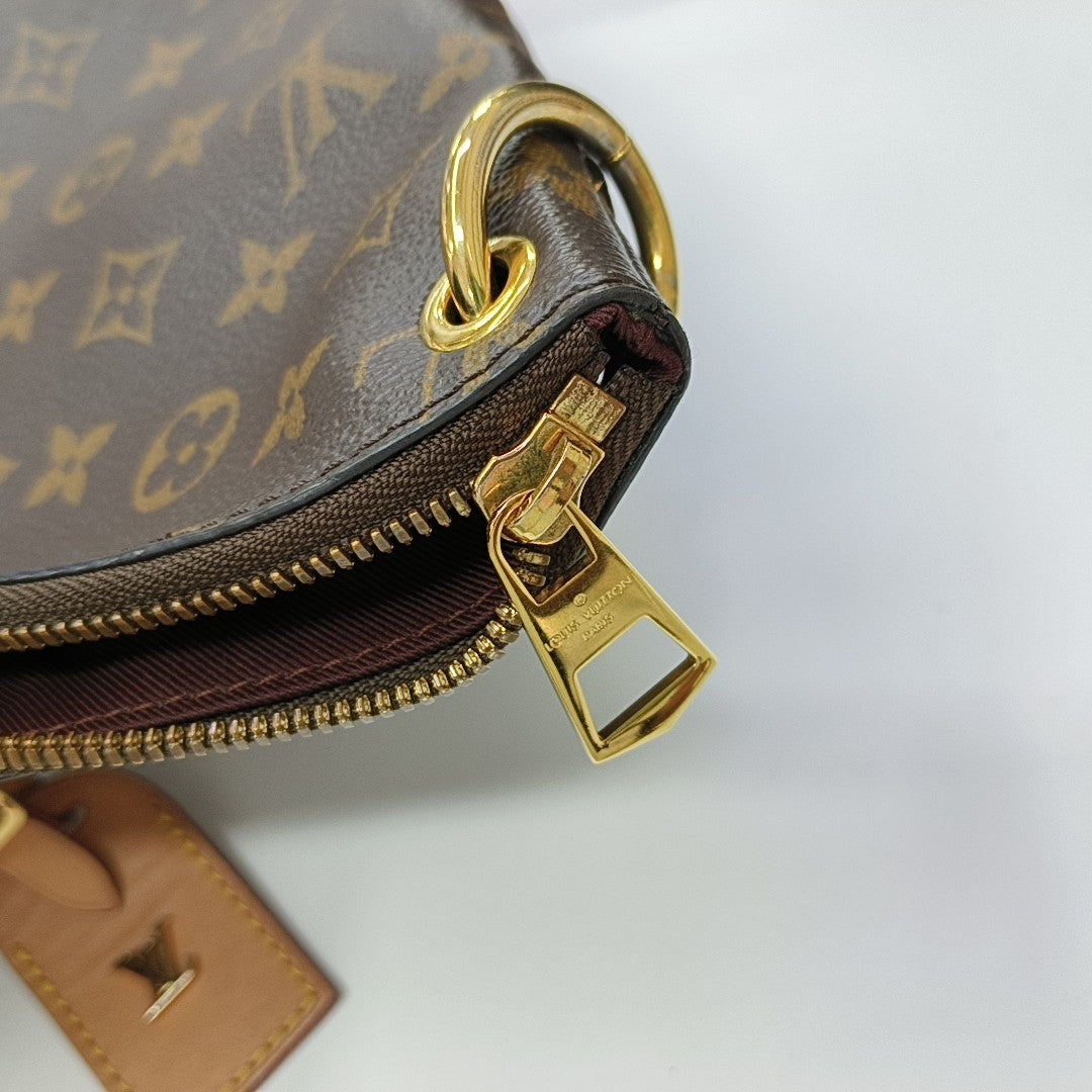 ODEON MM Monogram Coated Canvas Brown