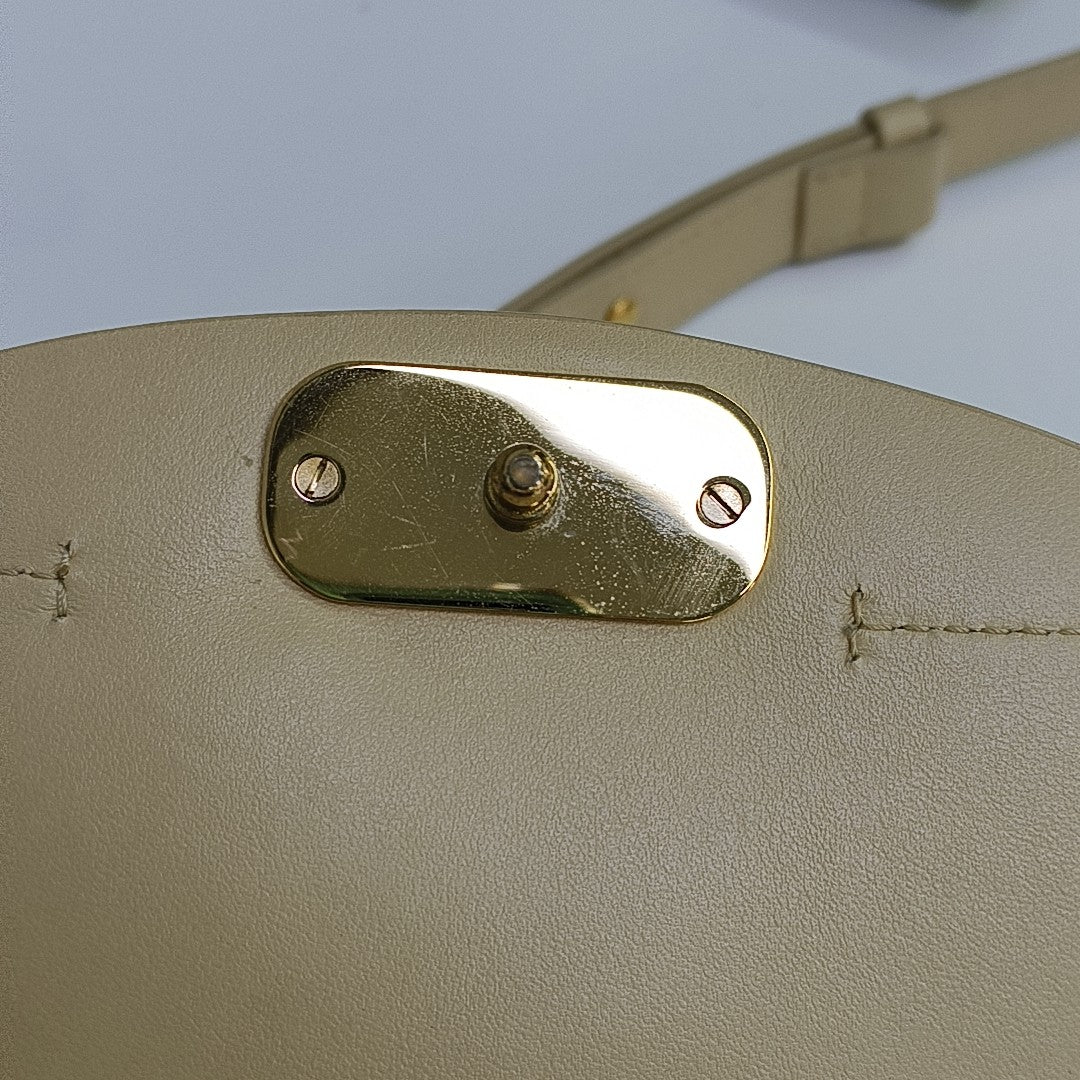Chloé C Mini Calfskin Beige