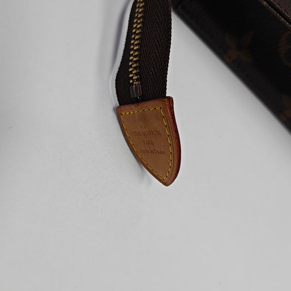 TOILET POCKET 26 Monogram Coated Canvas Brown