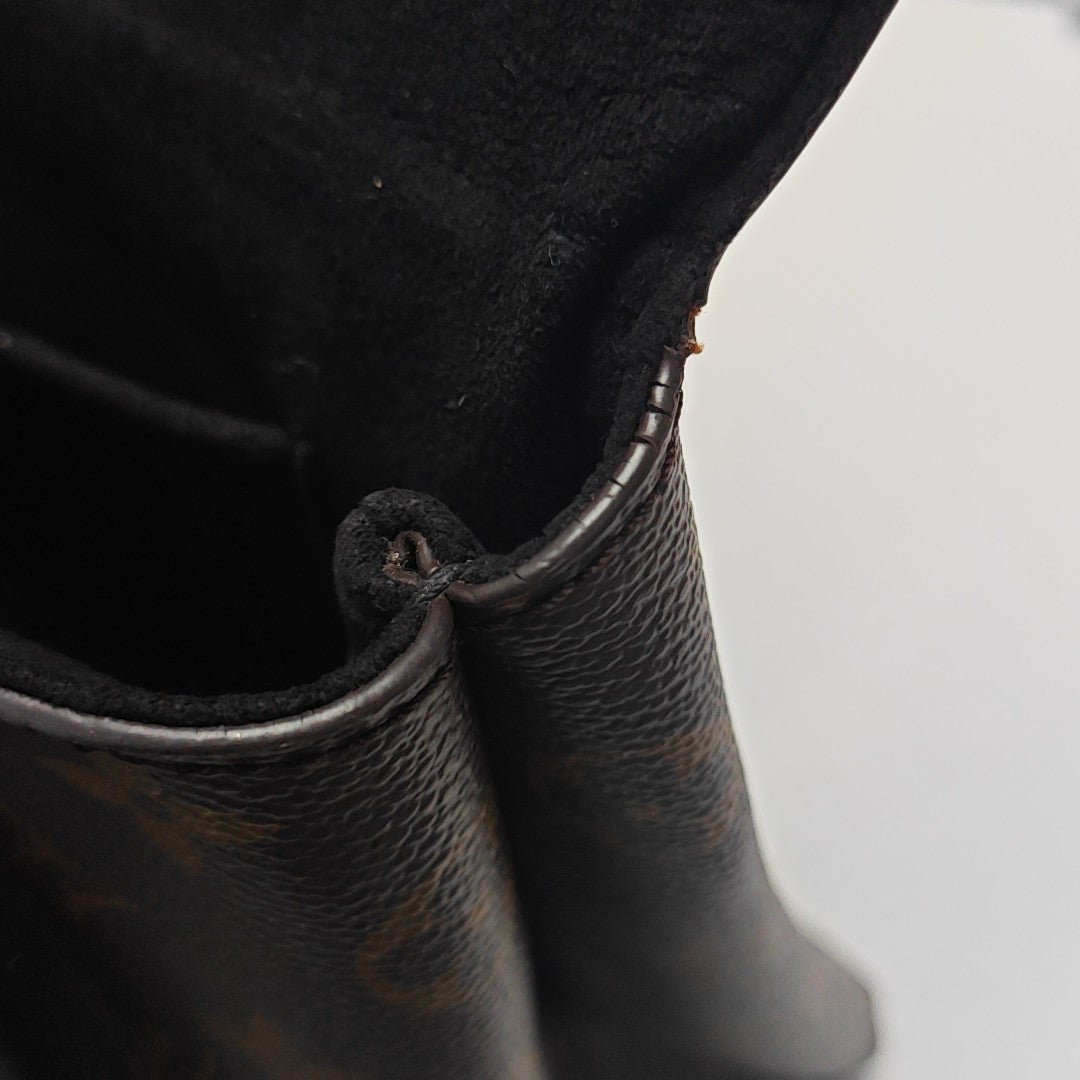MARIGNAN Monogram Coated Canvas Brown
