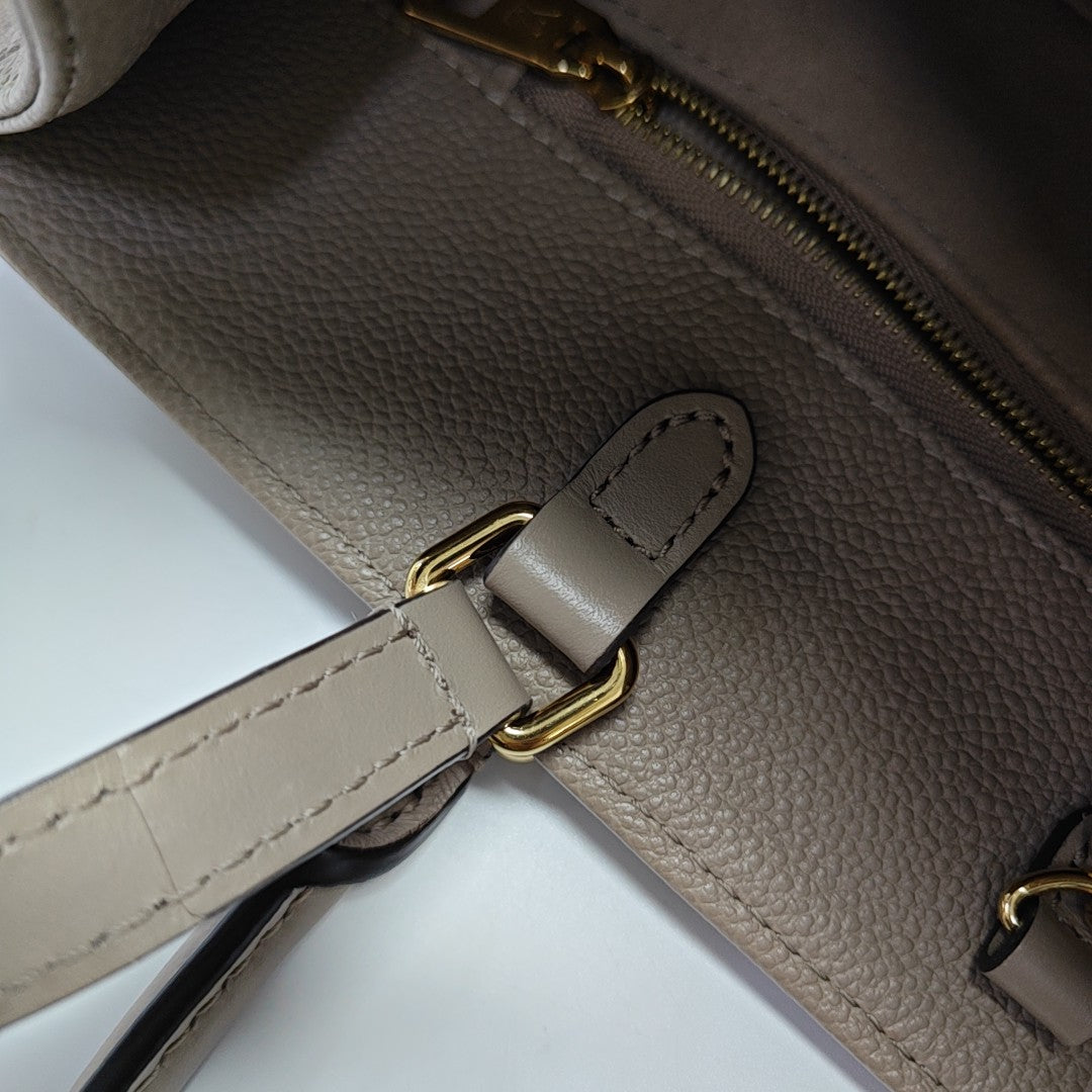 ONTHEGO MM Monogram Calfskin Grey