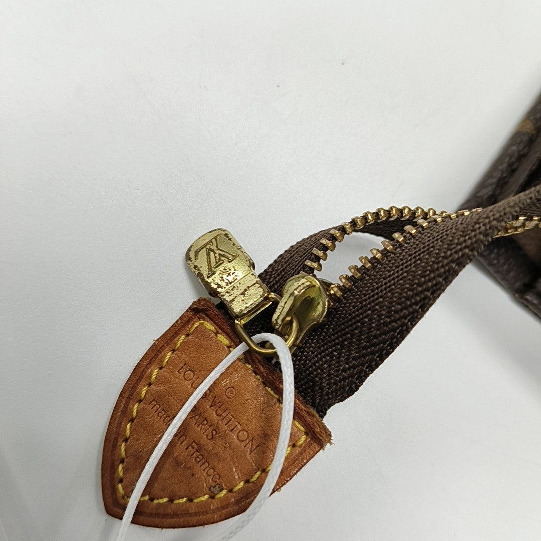 TOILET POCKET 26 Monogram Coated Canvas Brown
