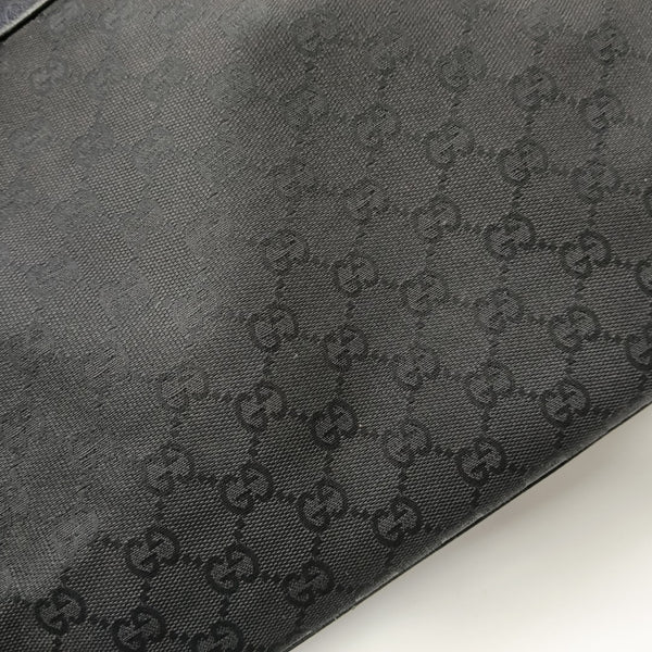 Monogram Canvas Tote Bag Black