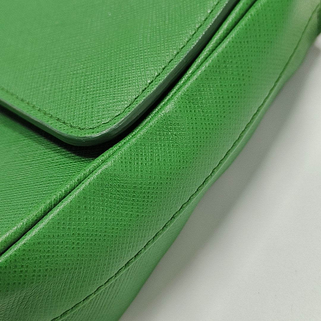 Sound Bag Saffiano Calfskin Green