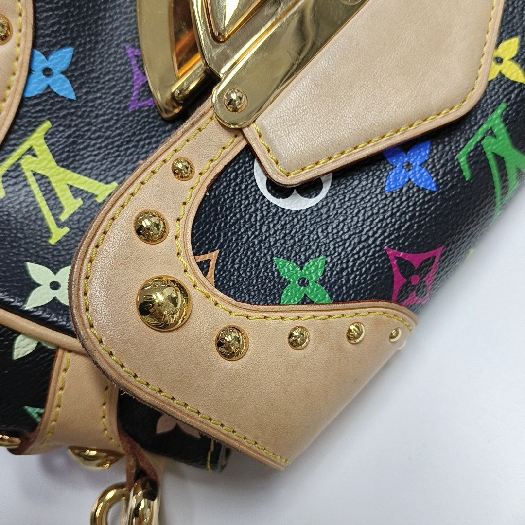 LV × TM MARILYN Monogram Coated Canvas Black