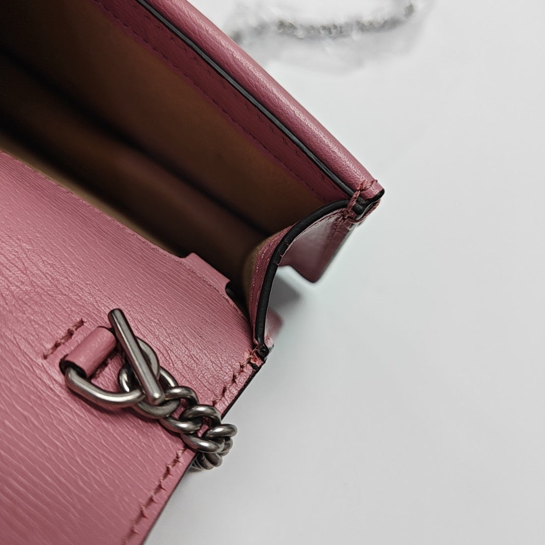 Dionysus Super Mini Monogram Calfskin Pink