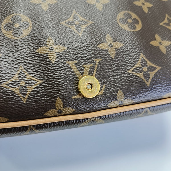 DIANE Monogram Coated Canvas Brown