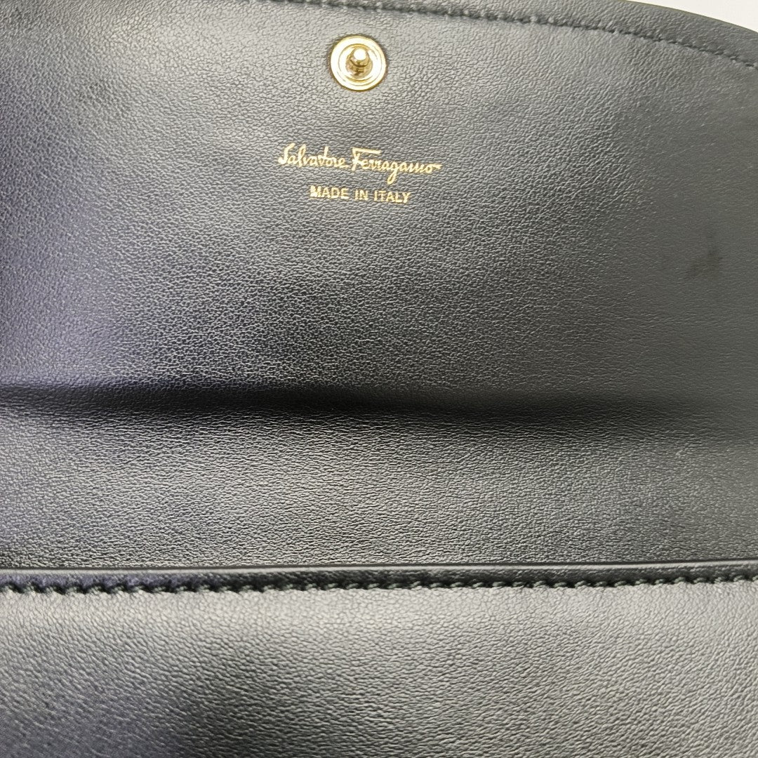 Calfskin Wallet Black