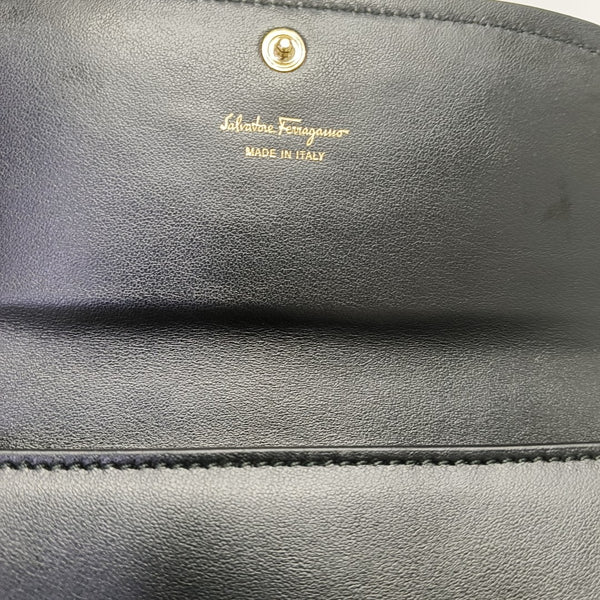 Calfskin Wallet Black