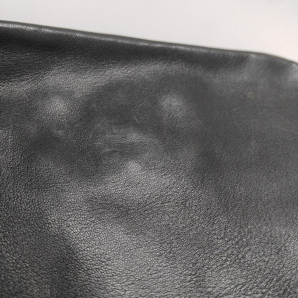 Quilted Lambskin Shoulder Bag Black