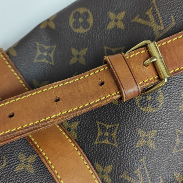 SAUMUR 35 Monogram Coated Canvas Brown