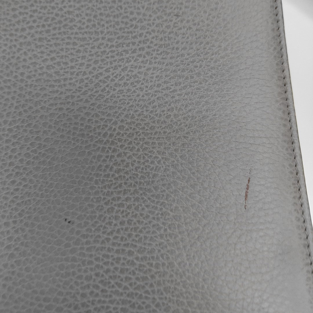 Interlocking G Small Calfskin Gray