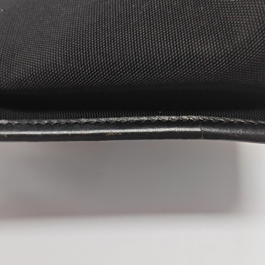 Fabric Shoulder Bag Black