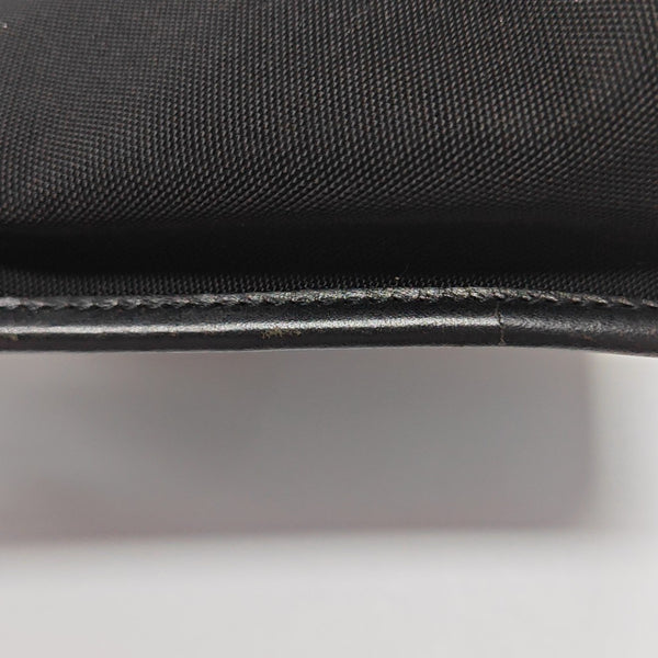 Fabric Shoulder Bag Black