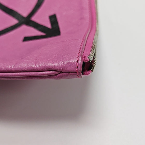 Calfskin Clutch Pink