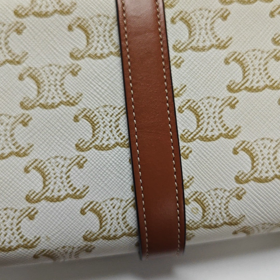 TABOU Mini Coated Canvas White