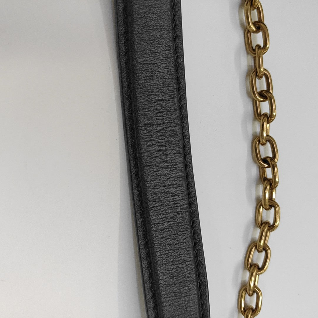 NEW WAVE PM Quilted Calfskin Black