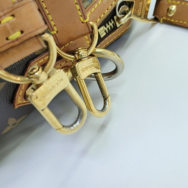 RETIRO NM Monogram Coated Canvas Brown
