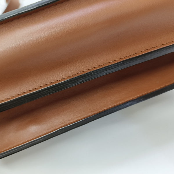 DAUPHINE MM Monogram Coated Canvas Brown