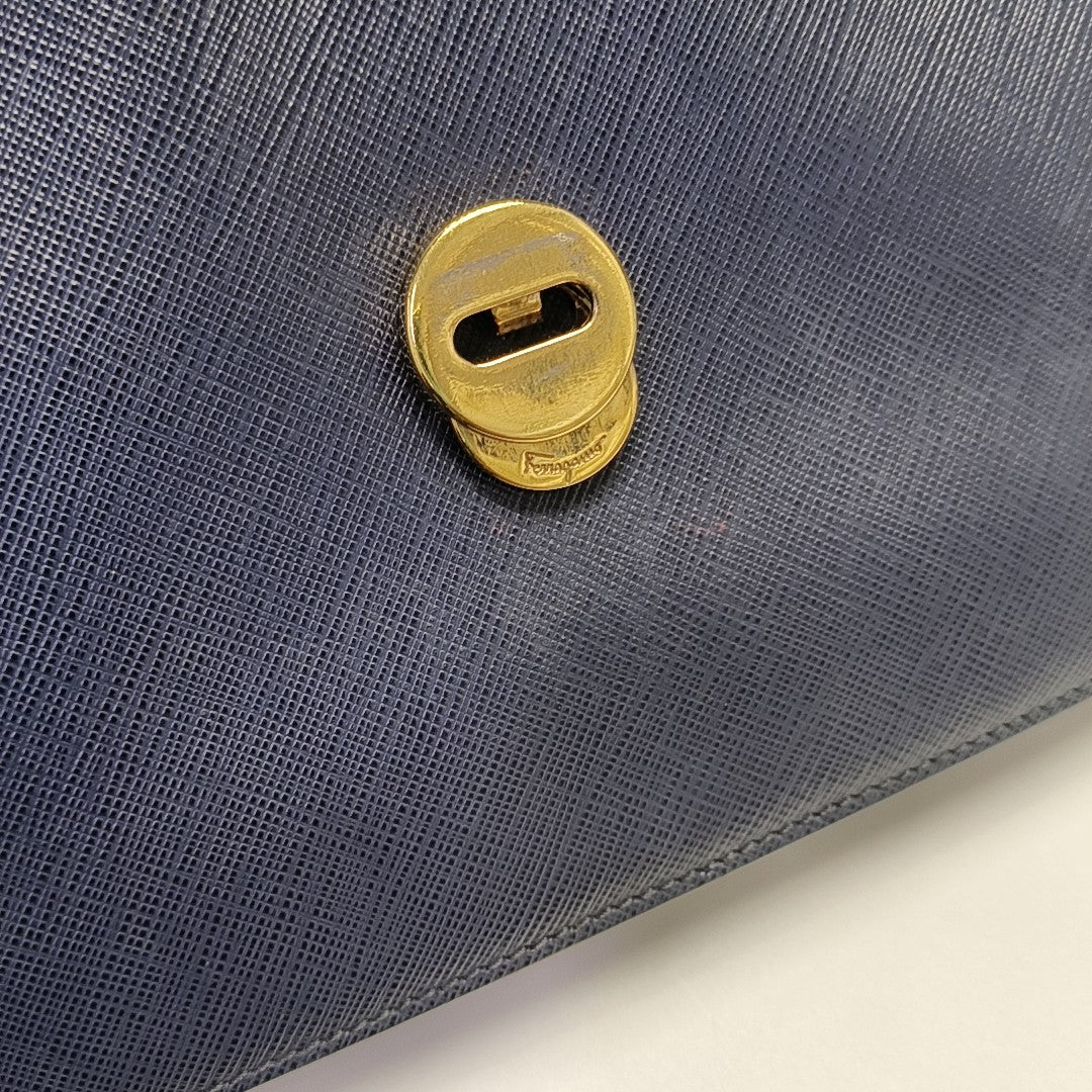 Ginny Calfskin Blue