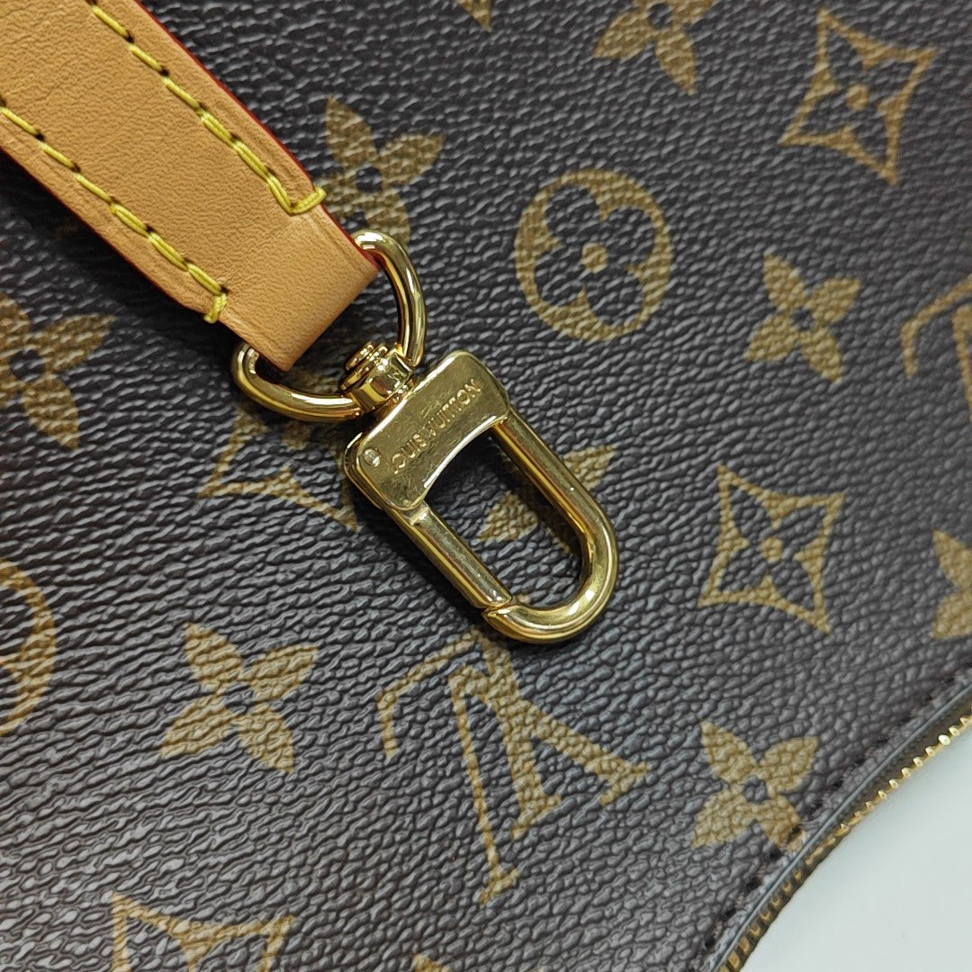 BOULOGNE Monogram Coated Canvas Brown
