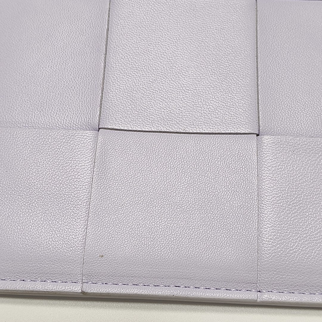 Lambskin Clutch Purple