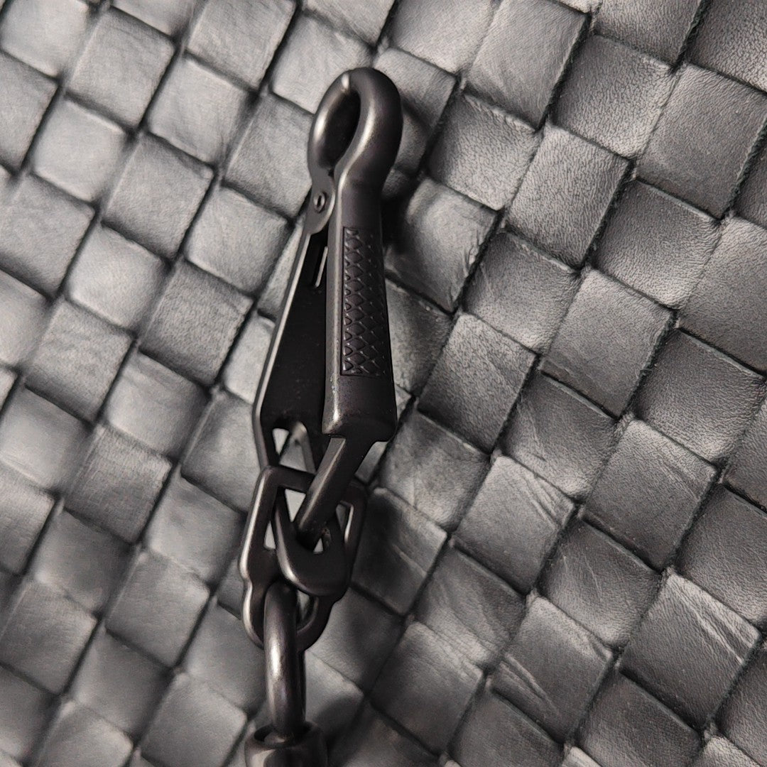 Calfskin Crossbody Bag Black