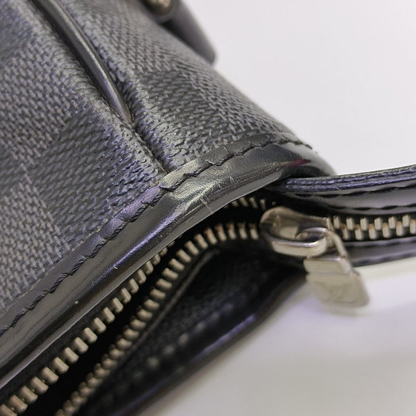 TADAO PM Damier Graphite Coated Canvas Gray