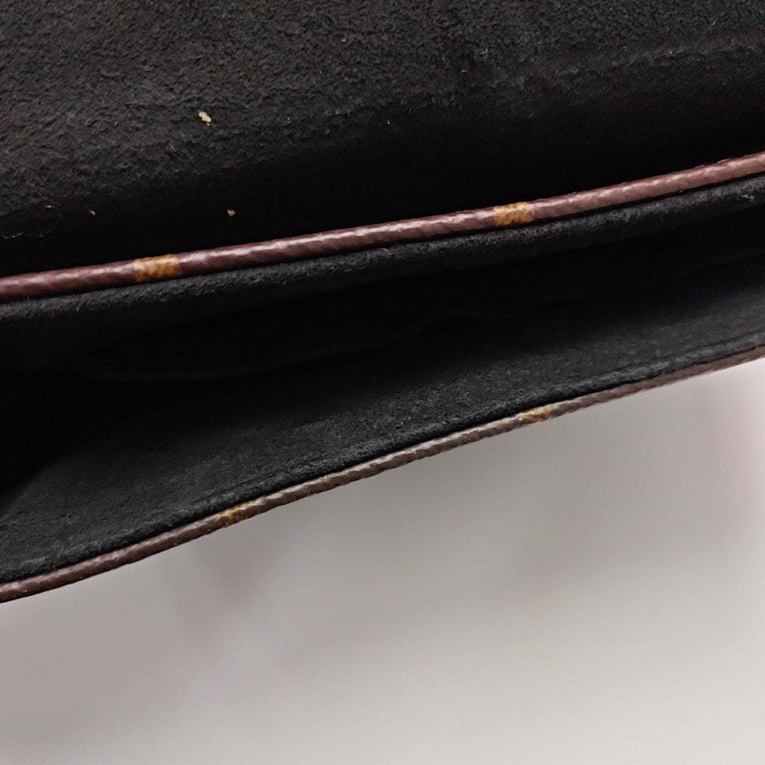 Authenticated pre-owned  LOCKY BB Monogram Coated Canvas Brown - Shoulder Bag at Looply