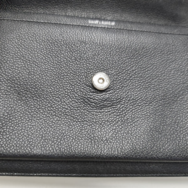 SUNSET Medium Calfskin Black
